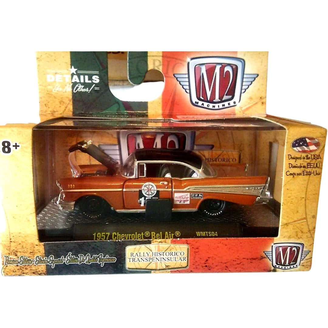 1957 Chevrolet Bel Air - Orange & Black (Rally Historico Transpeninsular)
