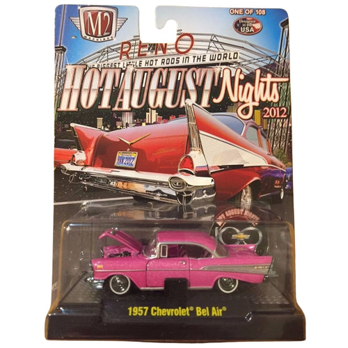 1957 Chevrolet Bel Air - Pink (Release S10 Super Chase)