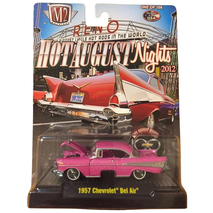 1957 Chevrolet Bel Air - Pink (Release S10 Super Chase)