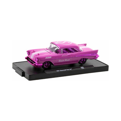 1957 Chevrolet Bel Air - Pink “Schwinn” (Magenta Chrome, Chase)