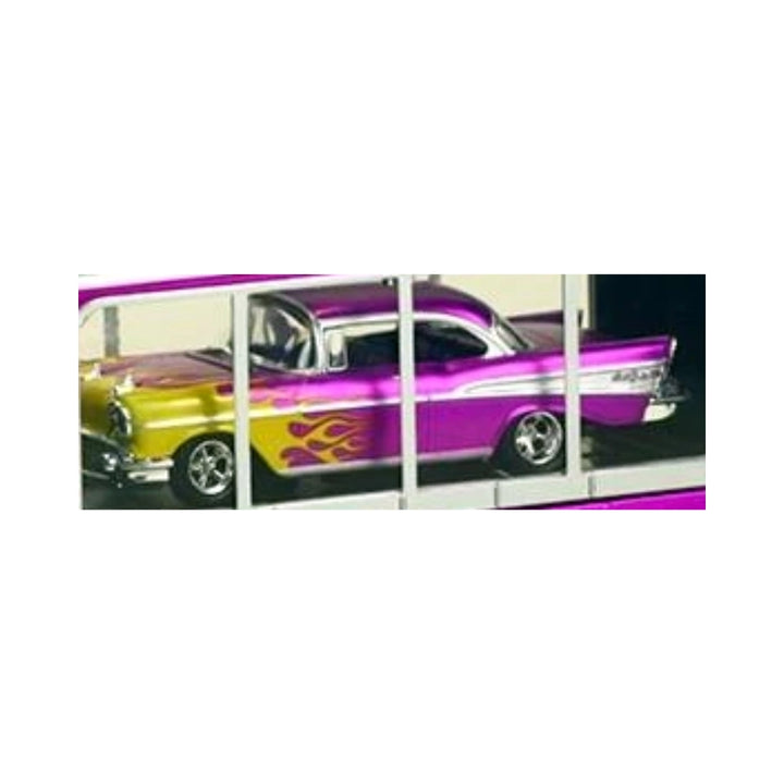 1957 Chevrolet Bel Air - Purple & Yellow Flames (Auto-Haulers Release 17)