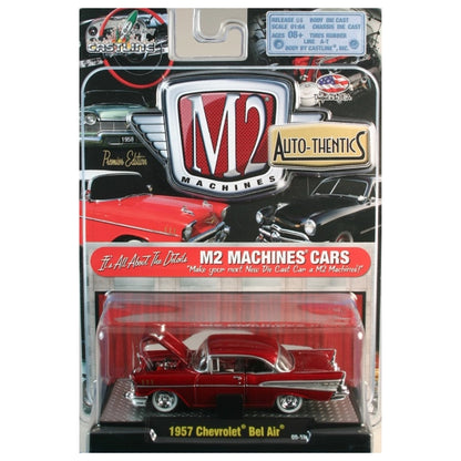 1957 Chevrolet Bel Air - Red (Auto-Thentics Release S08 - Clamshell Blister)