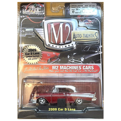 1957 Chevrolet Bel Air - Red “Car d’Lane” (Chase, Auto-Thentics Release S02)