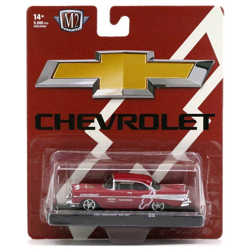 1957 Chevrolet Bel Air - Red & White (Auto-Drivers Release 100)
