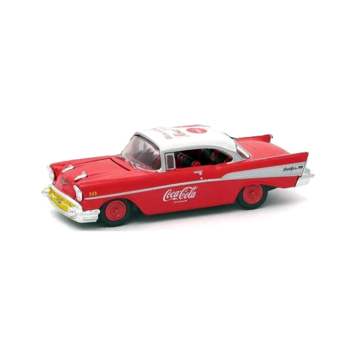 1957 Chevrolet Bel Air - Red & White “Coca-Cola” (Auto-Haulers 50B01)