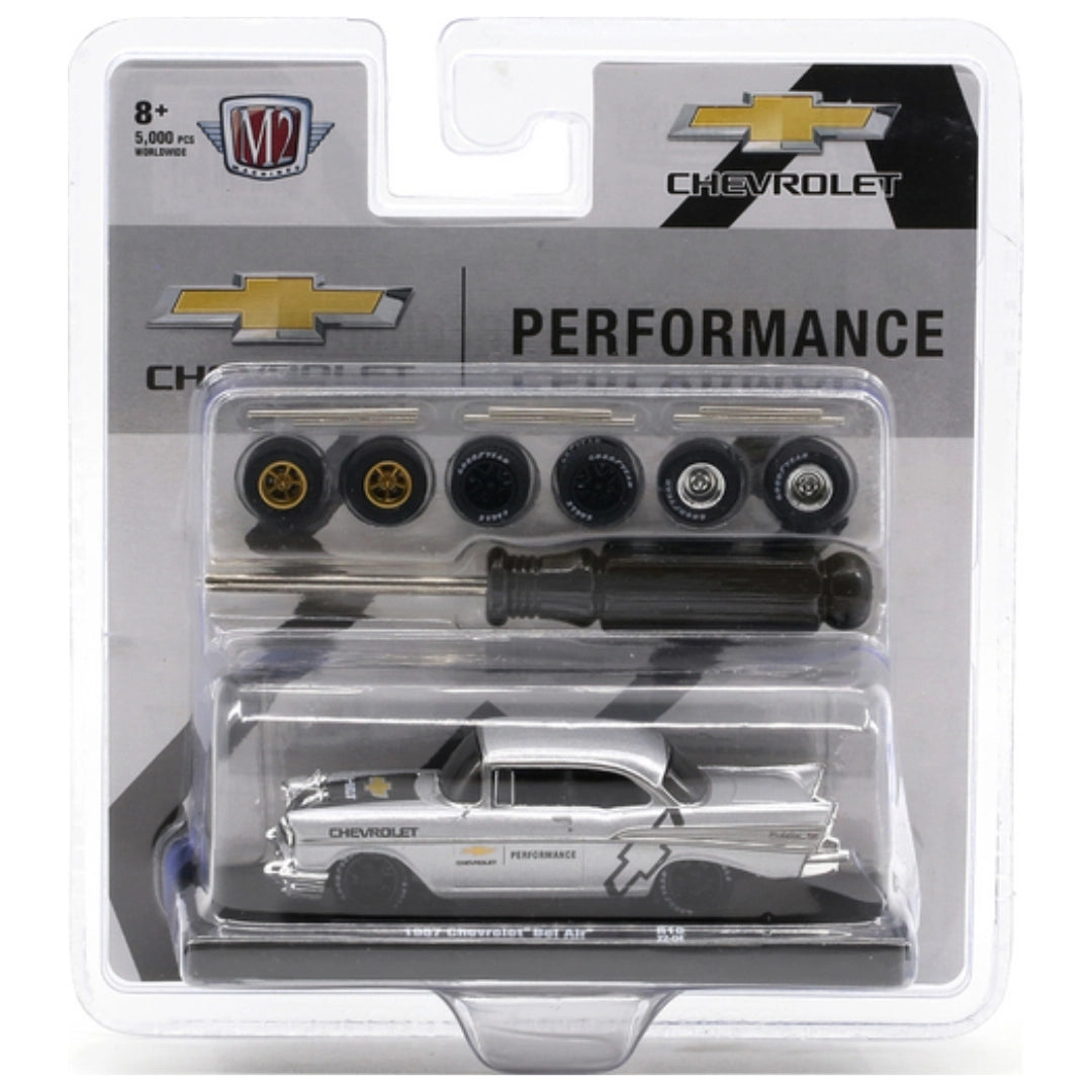 1957 Chevrolet Bel Air - Silver (O’Reilly Exclusive, Auto-Wheels Release 10)