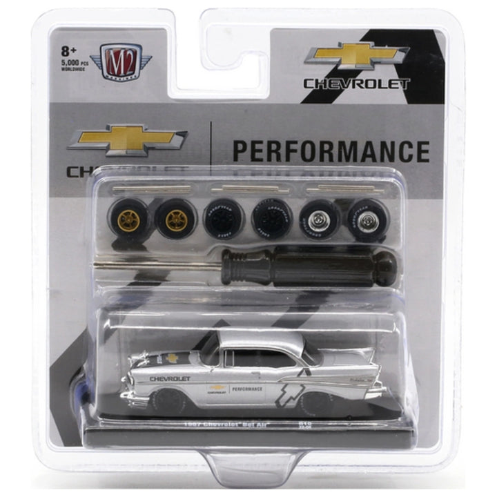 1957 Chevrolet Bel Air - Silver (O’Reilly Exclusive, Auto-Wheels Release 10)