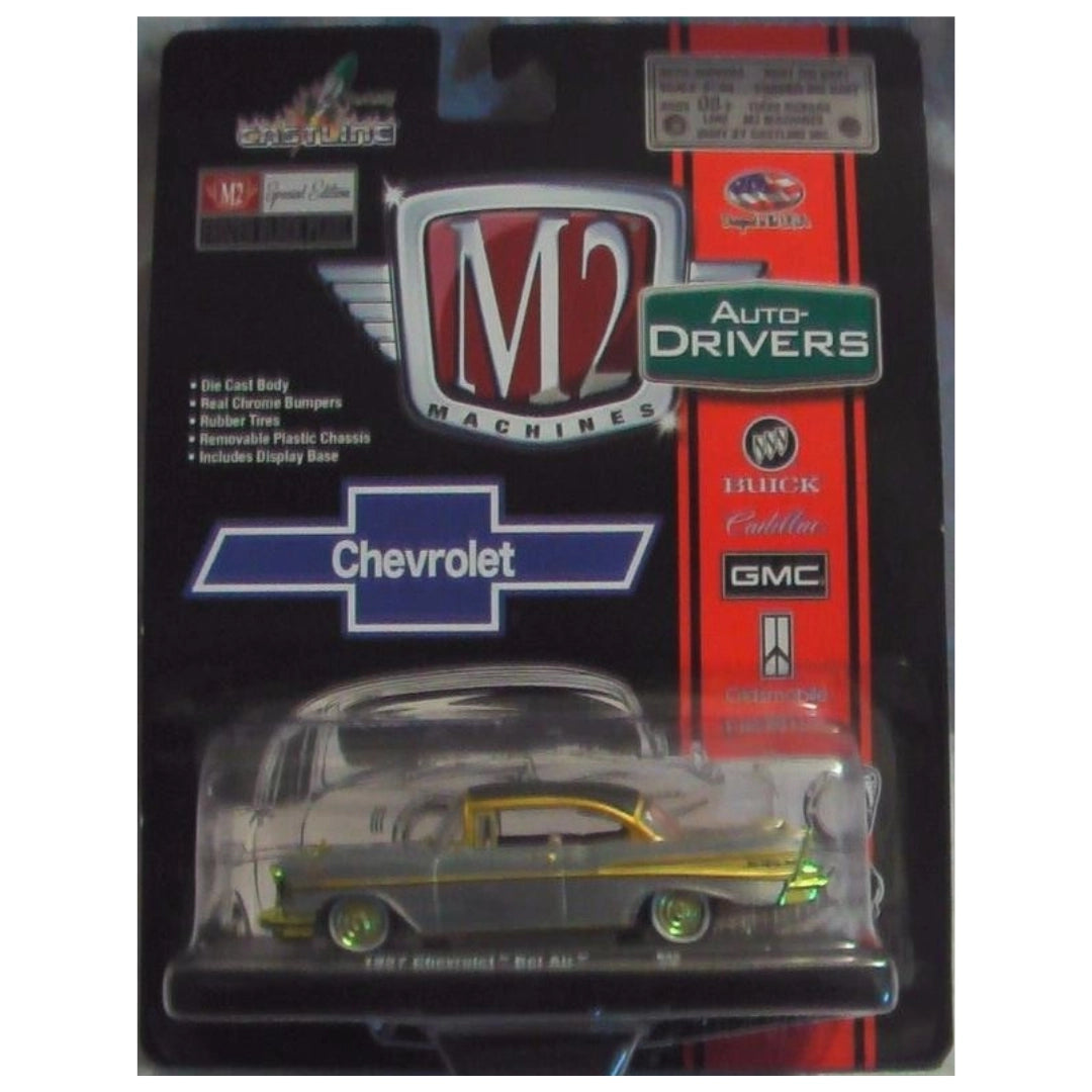 1957 Chevrolet Bel Air - Silver & Yellow (Super Chase)