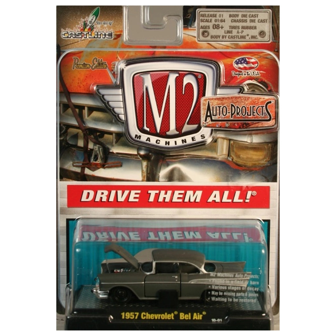 1957 Chevrolet Bel Air - Teal (Auto-Thentics Clamshell Blister)