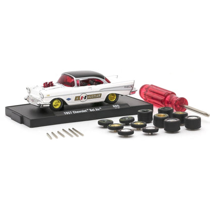 1957 Chevrolet Bel Air - White (Auto-Wheels Release 05 Chase)