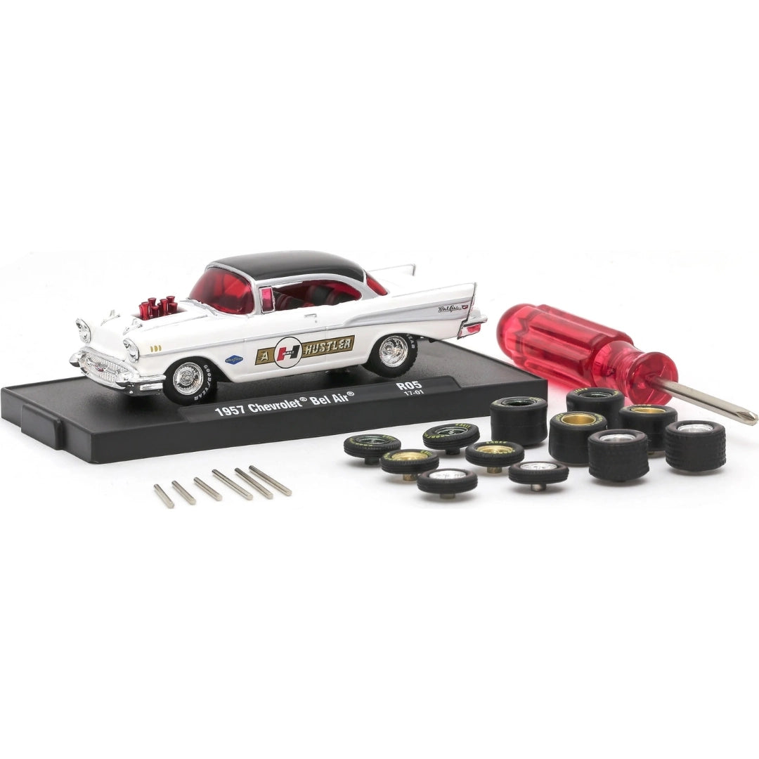 1957 Chevrolet Bel Air - White (Auto-Wheels Release 05)