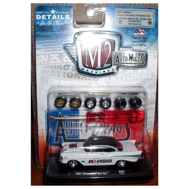 1957 Chevrolet Bel Air - White (Auto-Wheels Release 05)