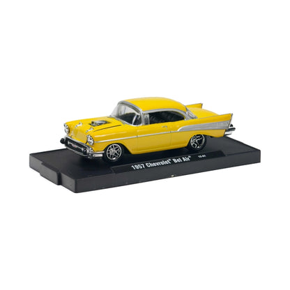 1957 Chevrolet Bel Air - Yellow (Auto-Drivers Blister Card)