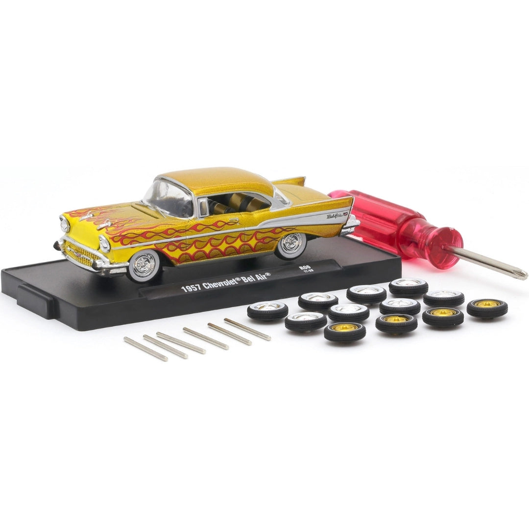 1957 Chevrolet Bel Air - Yellow (Auto-Wheels Release 06)