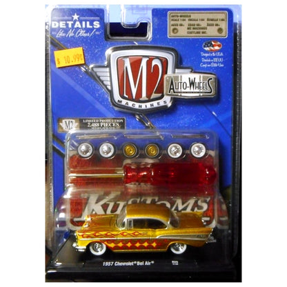 1957 Chevrolet Bel Air - Yellow (Auto-Wheels Release 06)
