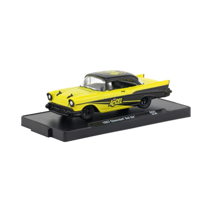 1957 Chevrolet Bel Air - Yellow & Black “Accel Ignition” (Auto-Drivers Release 55)