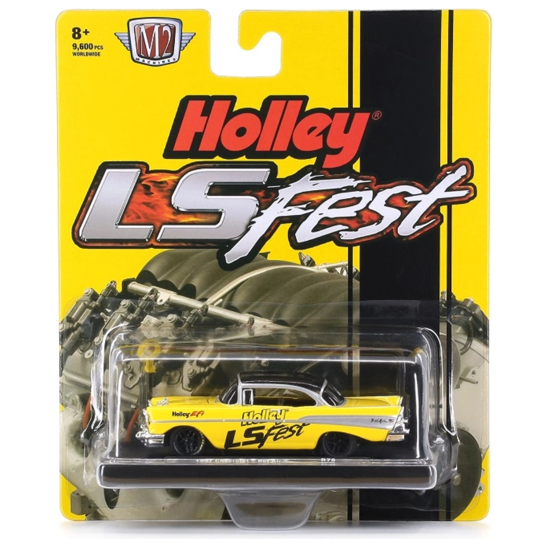 1957 Chevrolet Bel Air - Yellow & Black “LS Fest” (Auto-Drivers Release 78)