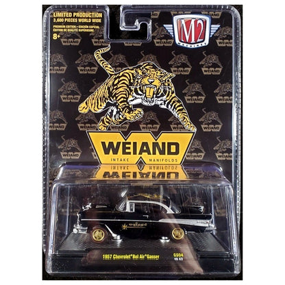 1957 Chevrolet Bel Air Gasser - Black & Gold (Goodyear / Weiand)