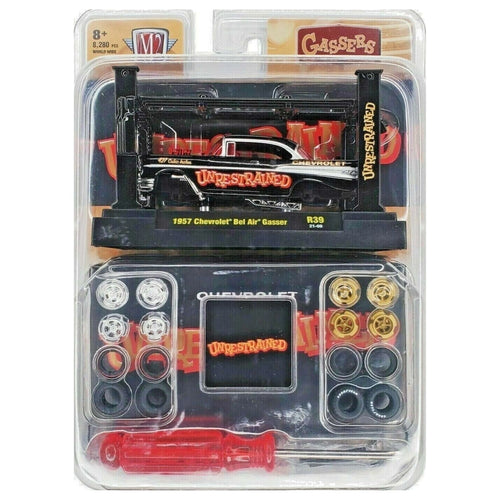 1957 Chevrolet Bel Air Gasser - Black & Red “Unrestrained” (Model-Kit Release 39)