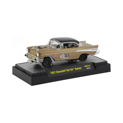 1957 Chevrolet Bel Air Gasser - Gold & Black (Walmart Exclusive, WMTS13)