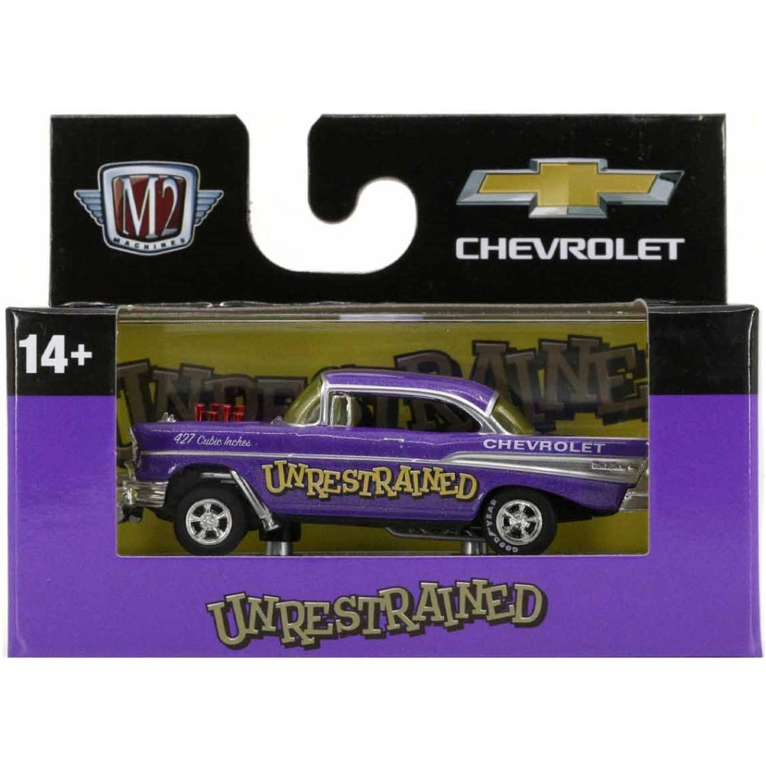 1957 Chevrolet Bel Air Gasser - Purple “Unrestrained” (O’Reilly Exclusive, Release S124)
