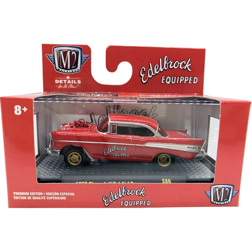 1957 Chevrolet Bel Air Gasser - Red “Edelbrock” (O’Reilly Exclusive, Release S86)