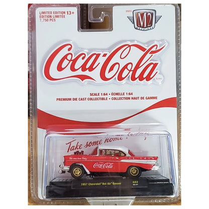 1957 Chevrolet Bel Air Gasser - Red & White “Coca-Cola” (Coke Series Release A02)