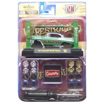 1957 Chevrolet Bel Air Gasser - Silver & Green (Model-Kit Release 31)
