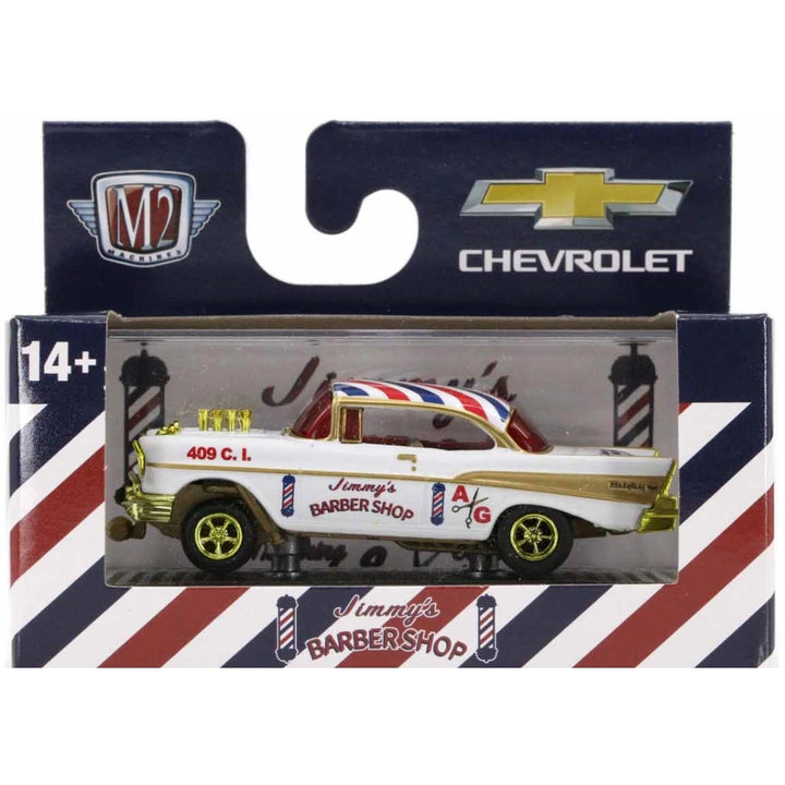 1957 Chevrolet Bel Air Gasser - White & Red (Chase, Release 82)