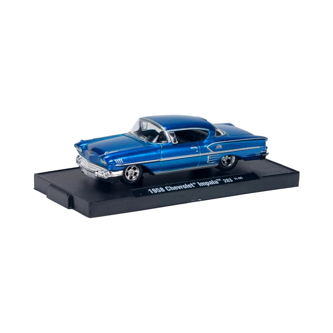 1958 Chevrolet Impala 283 Blue (Box)