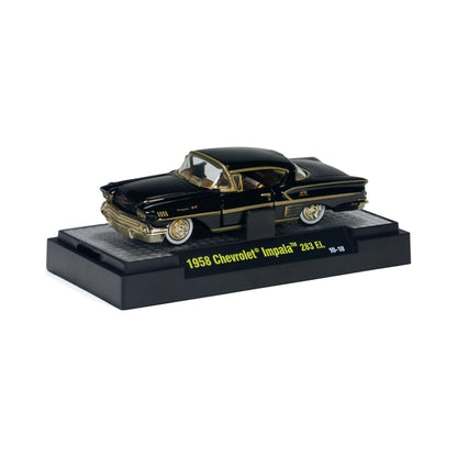 1958 Chevrolet Impala 283 F.I. Black Gold (Box - Auto-Thentics)