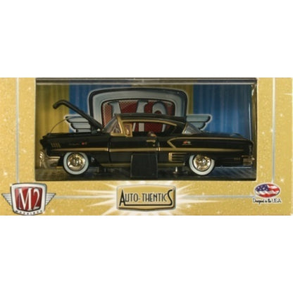 1958 Chevrolet Impala 283 F.I. Black Gold (Box - Auto-Thentics)