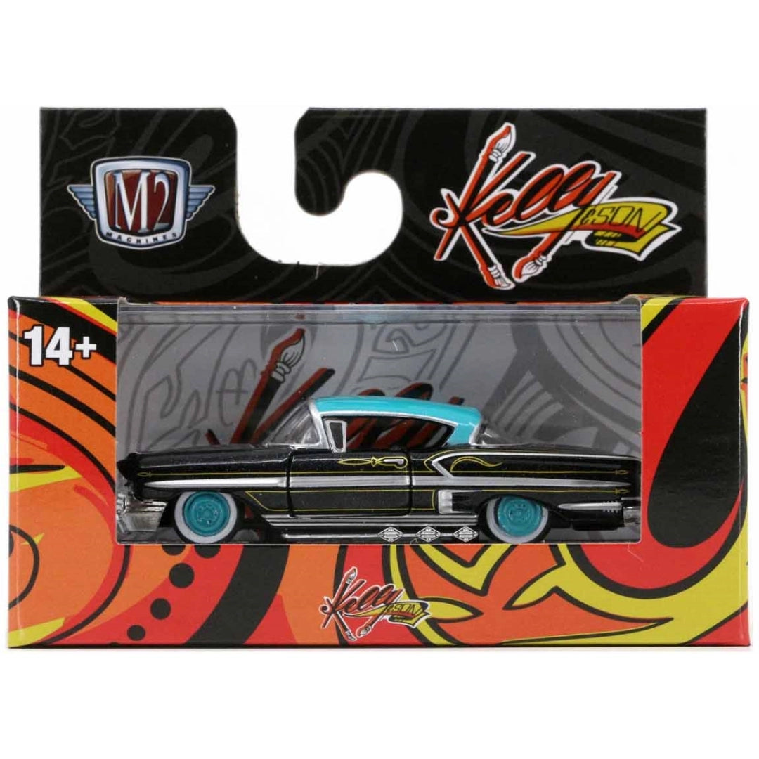 1958 Chevrolet Impala 348 Black with Blue Roof