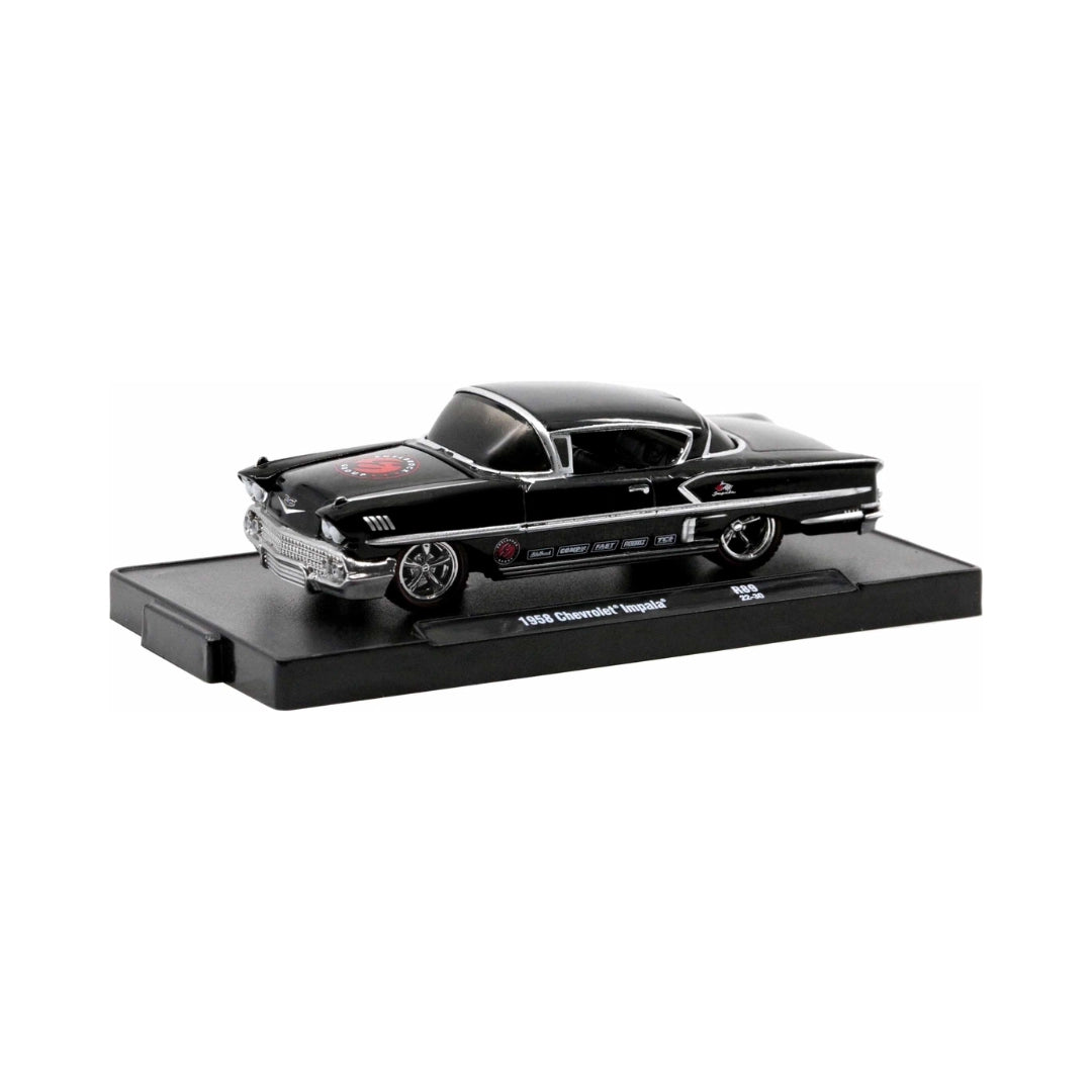 1958 Chevrolet Impala Black Edelbrock