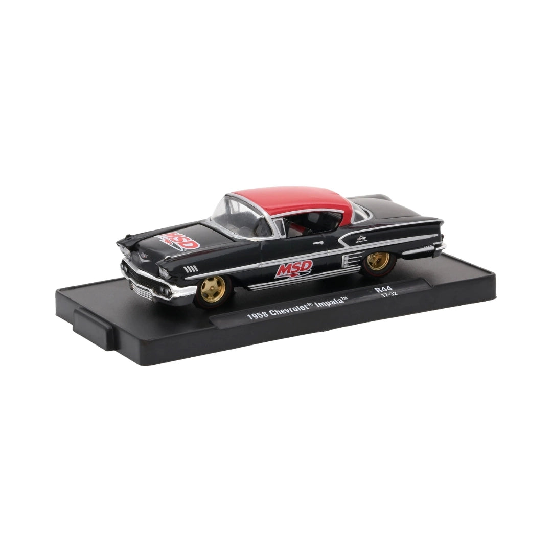 1958 Chevrolet Impala Black Red Top MSD