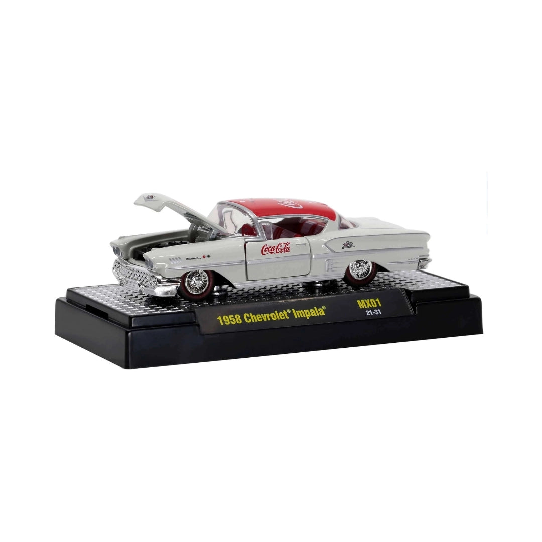 1958 Chevrolet Impala Coca-Cola White Red