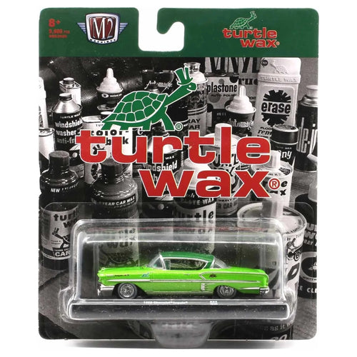 1958 Chevrolet Impala Green Turtle Wax