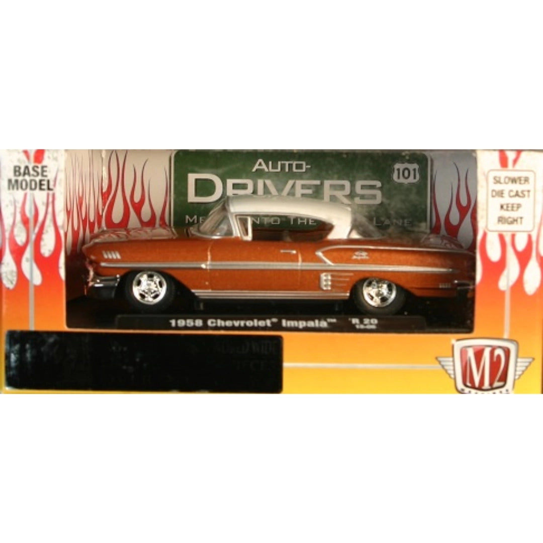1958 Chevrolet Impala Orange (Box - Auto-Drivers)