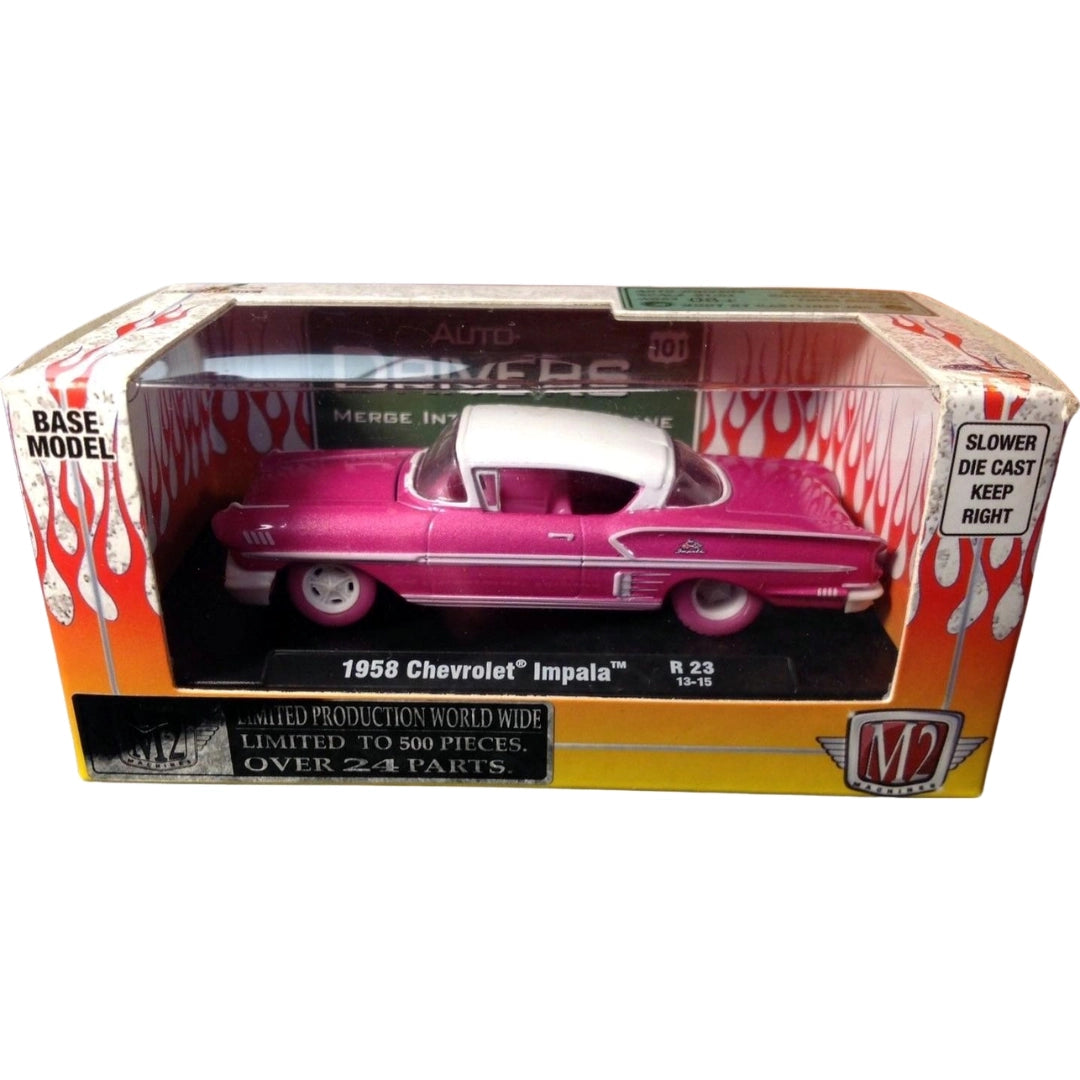 1958 Chevrolet Impala Pink White Roof (Box)