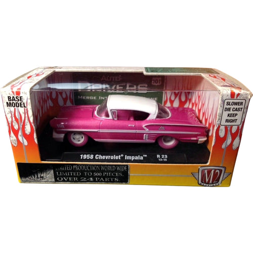 1958 Chevrolet Impala Pink White Roof (Box)