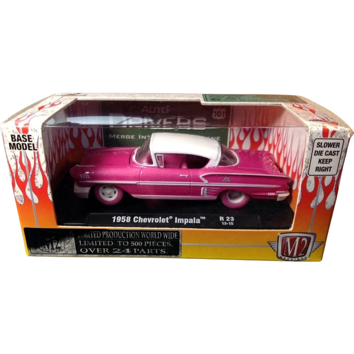 1958 Chevrolet Impala Pink White Roof (Box)