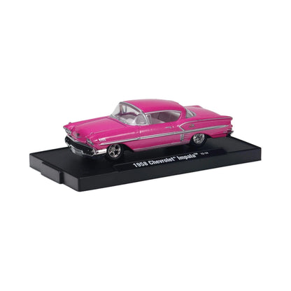 1958 Chevrolet Impala Pink (Blister Card)