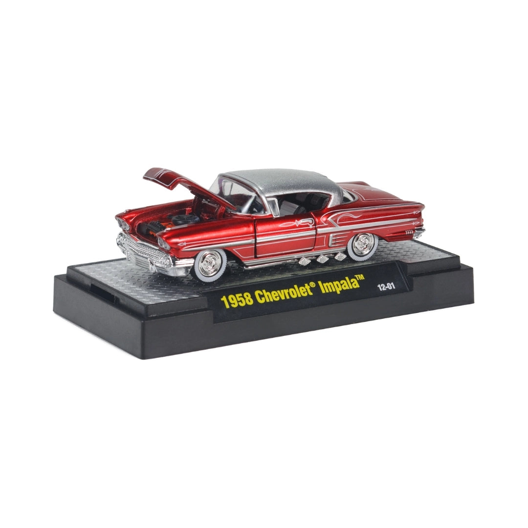 1958 Chevrolet Impala Red Flames (Box - Auto-Drivers)