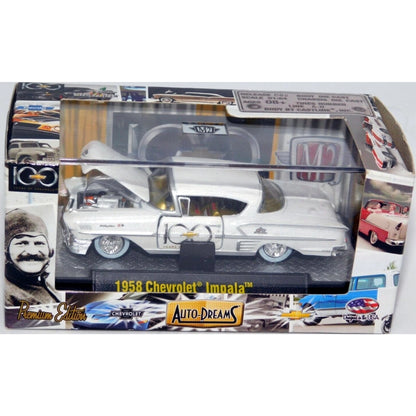1958 Chevrolet Impala White Gold Trim (Box - Auto-Drivers 100 Years)