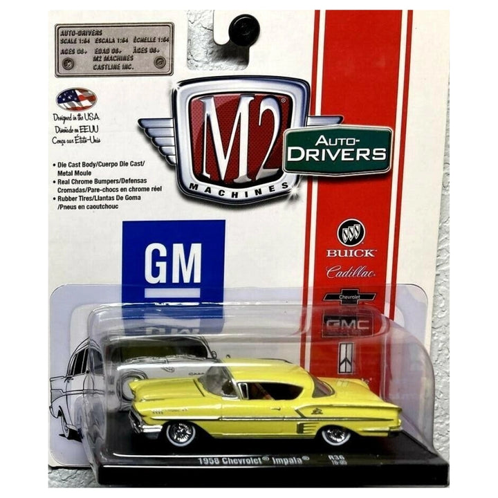 1958 Chevrolet Impala Yellow