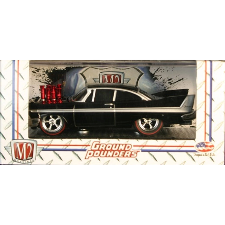 1958 Plymouth Fury - Black (Red Engine Blower, Box)