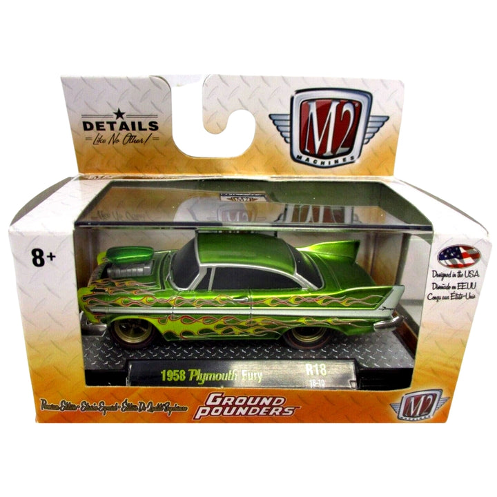 1958 Plymouth Fury - Green Flames