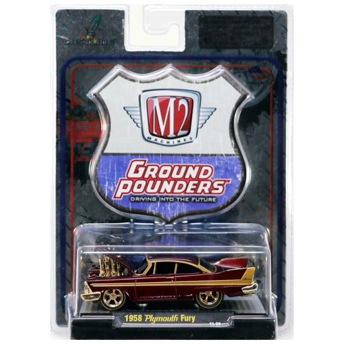 1958 Plymouth Fury - Purple/Gold (Clamshell Blister Chase)
