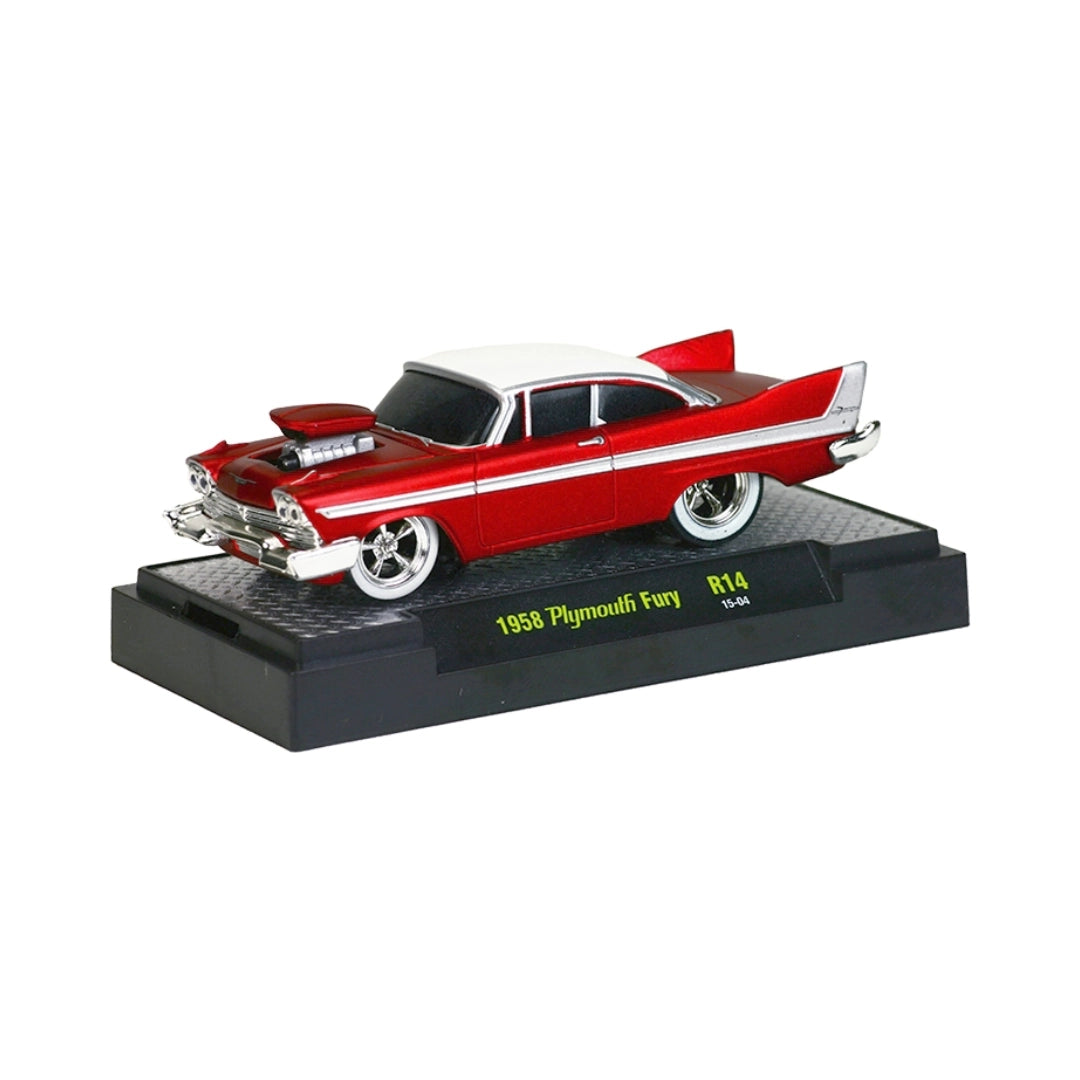 1958 Plymouth Fury - Red/White (Box)