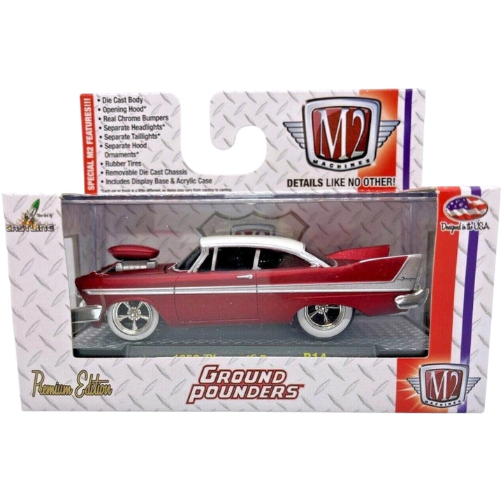 1958 Plymouth Fury - Red/White (Box)